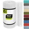 Smart Design Classic Grip Shelf Liner - 18 inch x 30 feet total (Set of 6 Rolls) - White